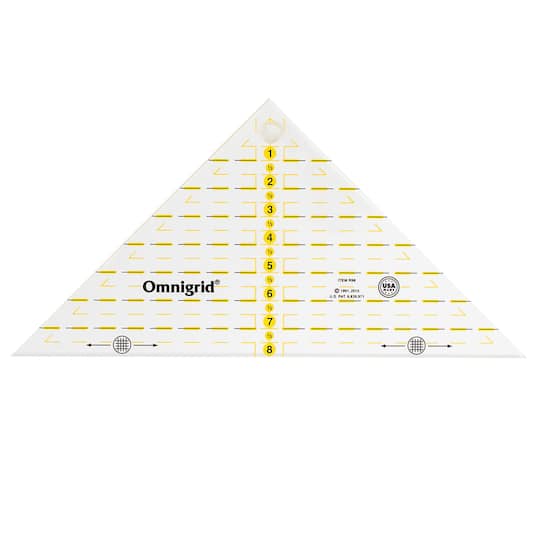 Omnigrid&#xAE; 8&#x22; Quarter-Square Right Triangle Ruler